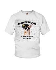 Chihuahua security Youth T-Shirt tile