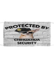 Chihuahua security Cloth face mask front