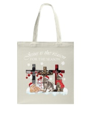 Cats and God Tote Bag tile
