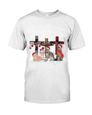 Cats and God Premium Fit Mens Tee tile