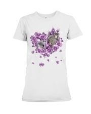 Koalas mom purple rose Premium Fit Ladies Tee tile