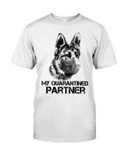 German shepherd my partner Premium Fit Mens Tee tile