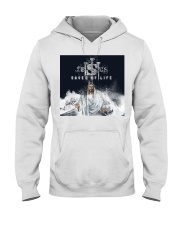 Jesus saved my life and God Hooded Sweatshirt tile