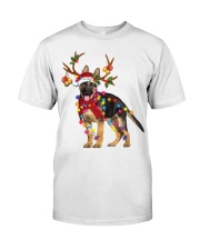German shepherd gorgeous reindeer Premium Fit Mens Tee tile