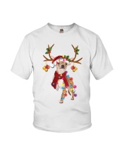 Chihuahua gorgeous reindeer Youth T-Shirt tile