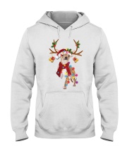 Chihuahua gorgeous reindeer Hooded Sweatshirt tile