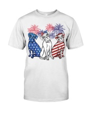 Boxer flag colors Classic T-Shirt front