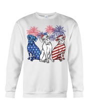Boxer flag colors Crewneck Sweatshirt tile