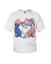 Boxer flag colors Youth T-Shirt tile