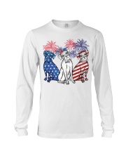 Boxer flag colors Long Sleeve Tee tile