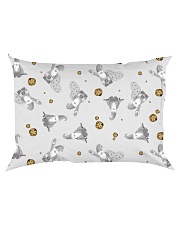 Santa Cookies Rectangular Pillowcase back