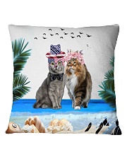 cat pilliow Square Pillowcase front