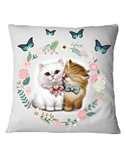 cat pillow Square Pillowcase front