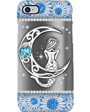 Mermaid Metal Pattern Print Phone Case i-phone-8-case