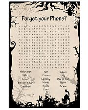 Forget your phone 11x17 Poster front