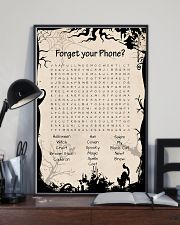 Forget your phone 11x17 Poster lifestyle-poster-2
