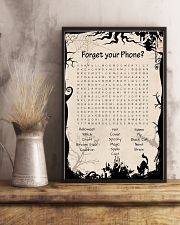 Forget your phone 11x17 Poster lifestyle-poster-3