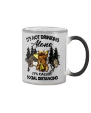 It's not drinking alone it's called social Color Changing Mug tile