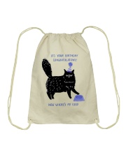 It's your birthday congratulations Drawstring Bag tile