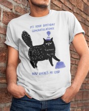 It's your birthday congratulations Classic T-Shirt apparel-classic-tshirt-lifestyle-26