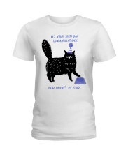 It's your birthday congratulations Ladies T-Shirt tile