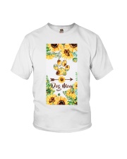 Dog mom Mother's day Youth T-Shirt tile