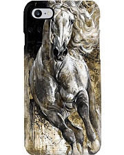White horse Phone Case i-phone-8-case