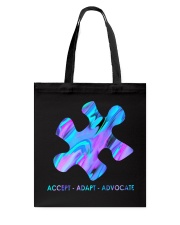 Psychedelic Puzzle piece Tote Bag tile