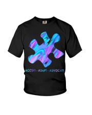 Psychedelic Puzzle piece Youth T-Shirt tile