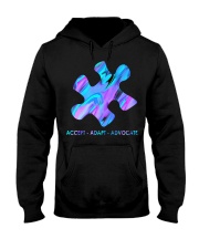 Psychedelic Puzzle piece Hooded Sweatshirt tile