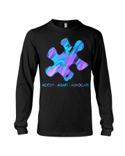 Psychedelic Puzzle piece Long Sleeve Tee tile