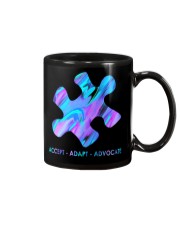 Psychedelic Puzzle piece Mug tile