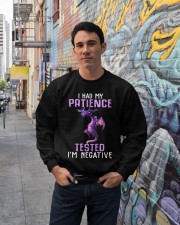 I had my patience tested Crewneck Sweatshirt lifestyle-unisex-sweatshirt-front-2