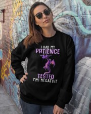 I had my patience tested Crewneck Sweatshirt lifestyle-unisex-sweatshirt-front-3