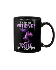 I had my patience tested Mug tile