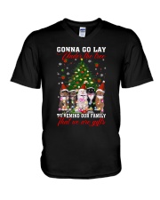 Gonna Go Lay Under The Tree V-Neck T-Shirt tile