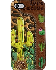 Love Cactus Leather Pattern Printfilein Phone Case i-phone-8-case