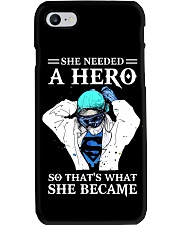She needed a hero so that's what she became Phone Case tile