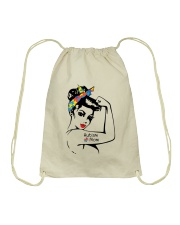 AUTISM AWARENESS Drawstring Bag tile