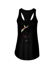 AUTISM AWARENESS Ladies Flowy Tank tile