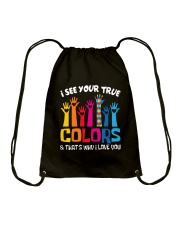 AUTISM AWARENESS Drawstring Bag tile