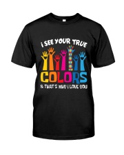 AUTISM AWARENESS Classic T-Shirt front