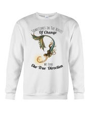 Sometimes in the wave of change Crewneck Sweatshirt tile