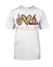Peace love cure Gnome Classic T-Shirt tile