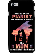 Behind every pianist who believes in himself Phone Case tile