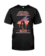 Behind every pianist who believes in himself Classic T-Shirt tile