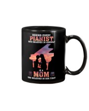 Behind every pianist who believes in himself Mug tile