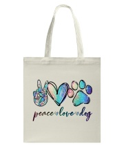 Peace love Tote Bag tile