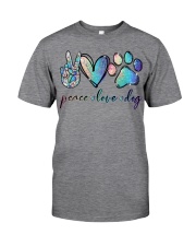 Peace love Classic T-Shirt front