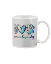 Peace love Mug tile